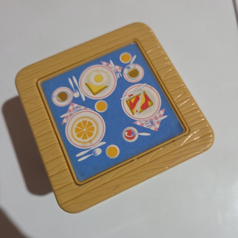 Vintage Kitchen Flip Table For Fisher Price Loving Family Doll House